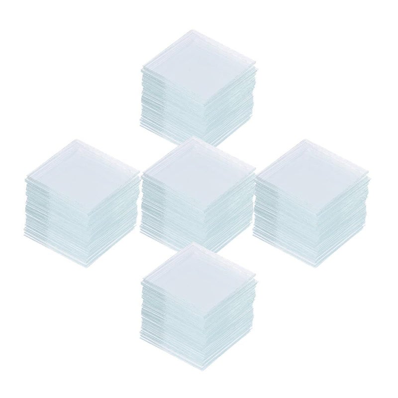 Microscope Cover Slips 20x20mm Pre-Cleaned Glass 500 Pieces 5 Boxes - Image 2