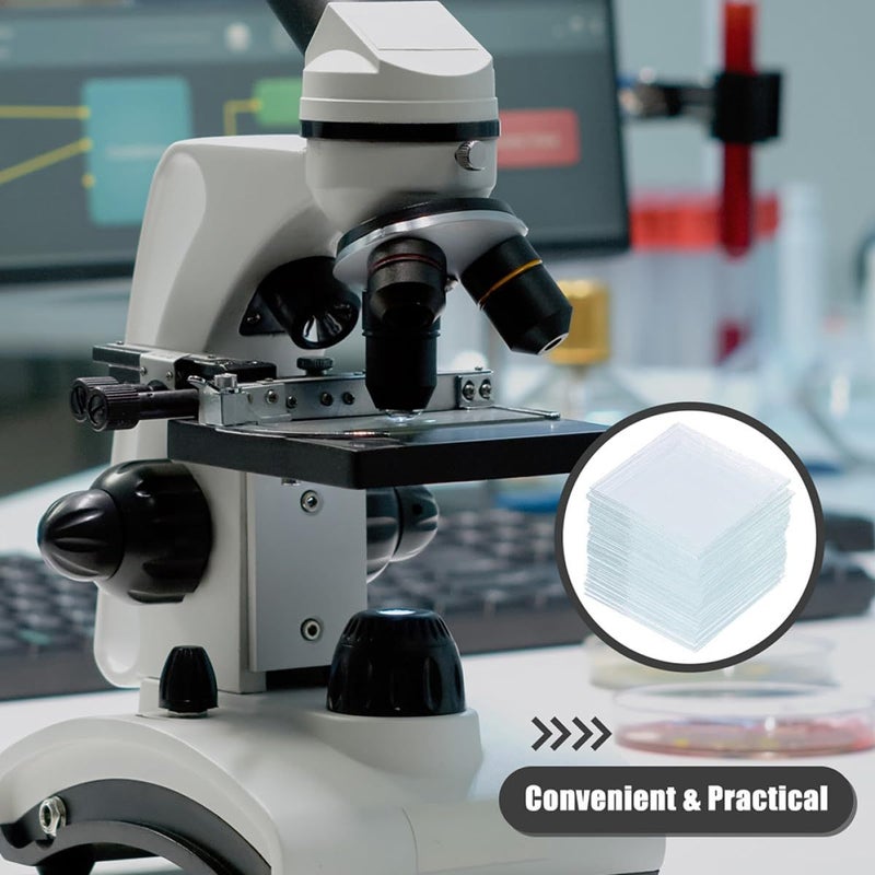 Microscope Cover Slips 20x20mm Pre-Cleaned Glass 500 Pieces 5 Boxes - Image 5