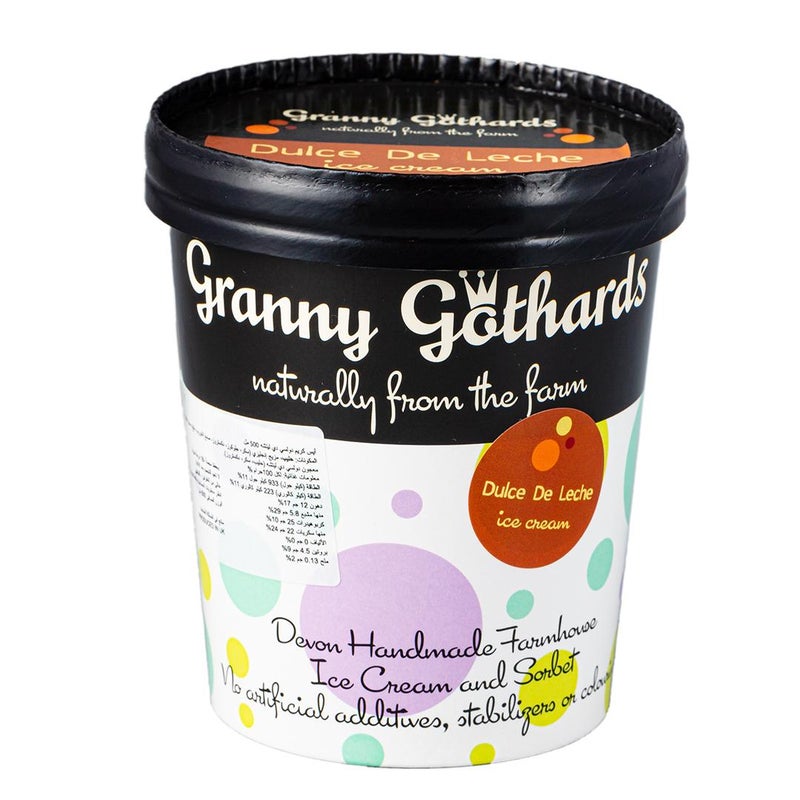Gourmet Ice Cream, Dulche De Leche Caramel - 500ml, UK