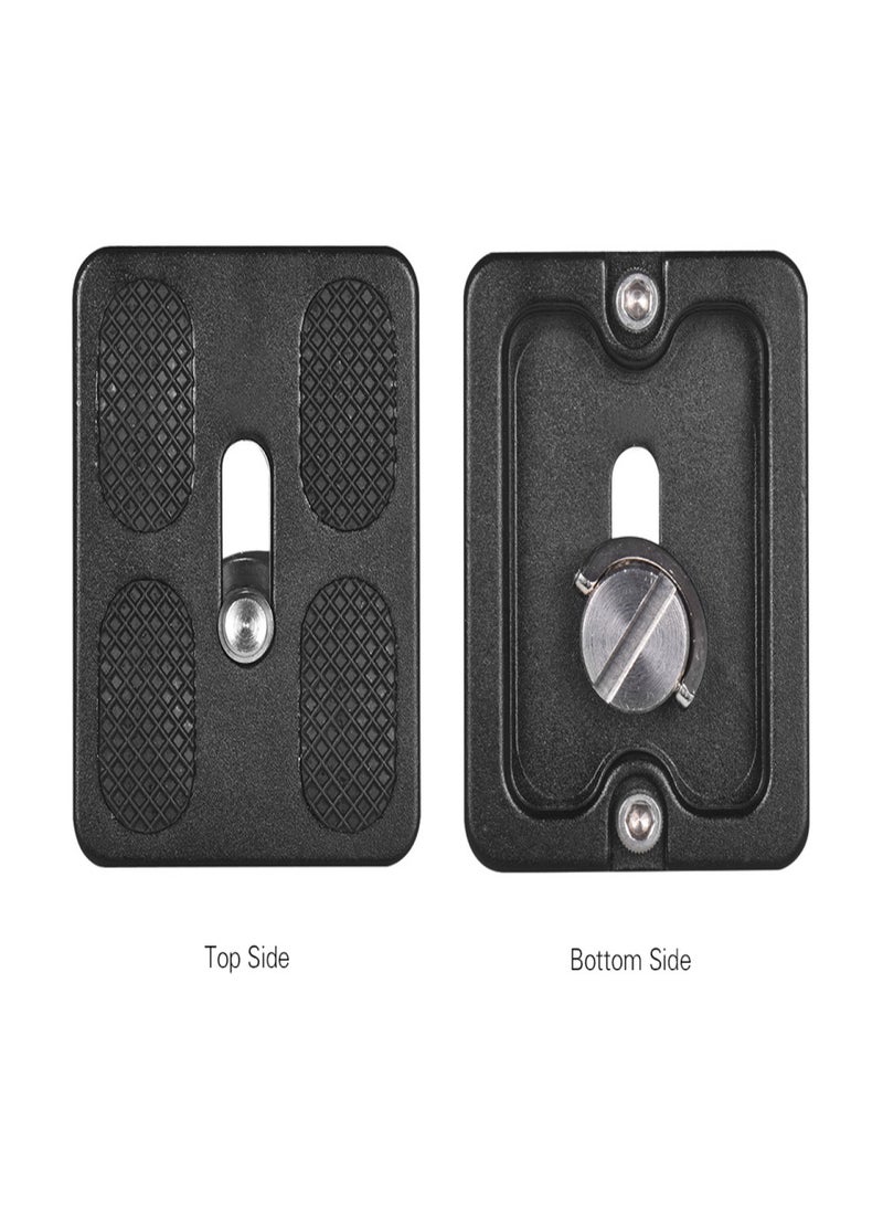 50*38mm Size Aluminum Alloy Universal Quick Release Plate D-50T QR Plate with 1/4 Inch Screw for Arca Swiss Benro Monopod Tripod Ball Head Camera Accessory  - Image 5