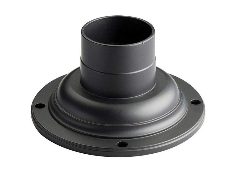 Kichler 9530BK Accessory Pedestal Adaptor, Black 7-Inch - Image 2