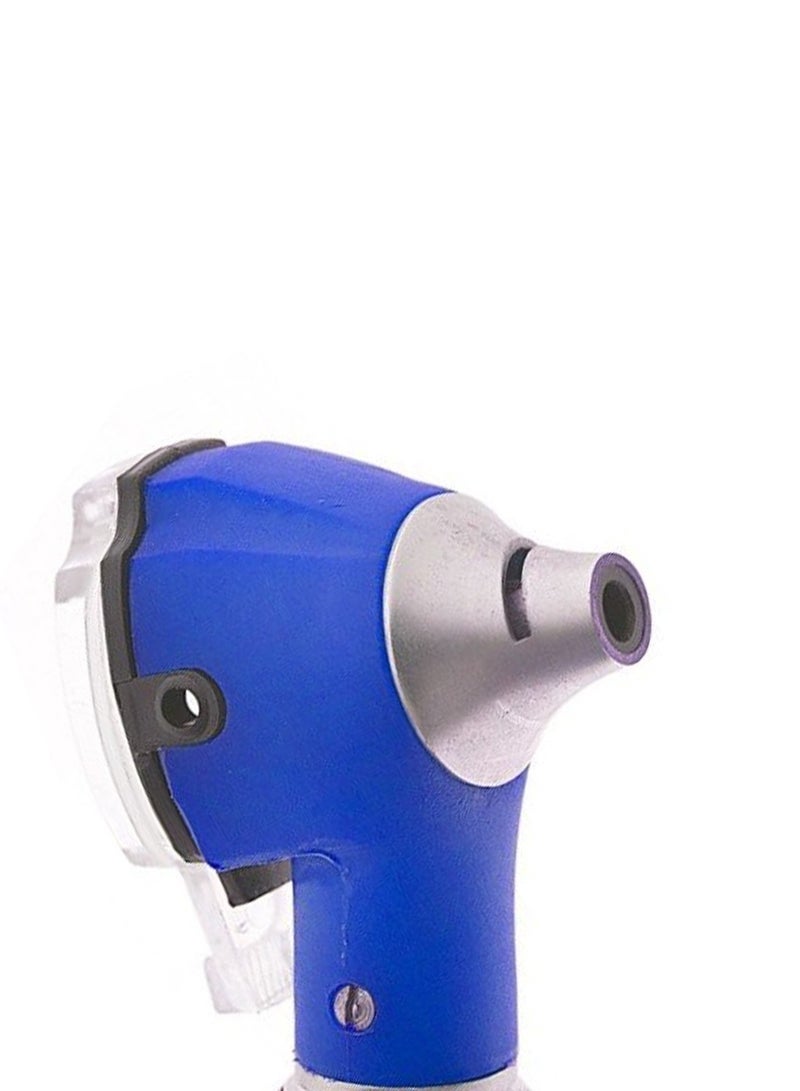 TNM Fiber Mini Otoscope LED Light 10Pcs Ear Cannula With Blue Pouch Blue Color - Image 3