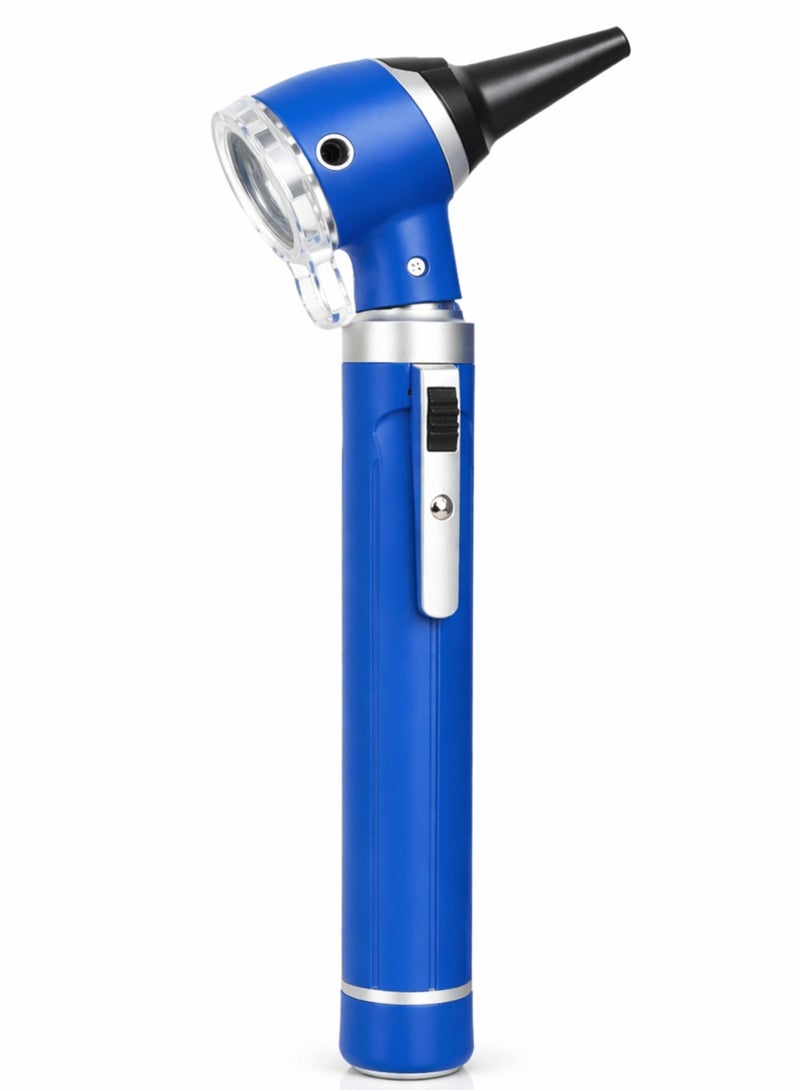 TNM Medical Optical Fiber Otoscope LED | ENT Ear Inspection Diagnostic Device – Blue - Image 5