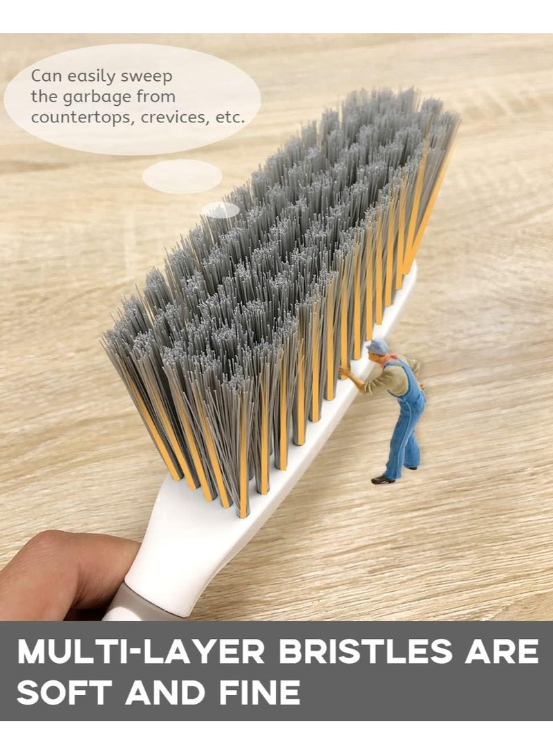 Lukadah Dustpan and Brush Set, Dust Pan with Brush, Indoor&Outdoor Sweeping, Hand Broom and Dustpan Set for Home, Handheld Angled Dustpan and Brush Set are Daily Essential Cleaning Tools - Image 4