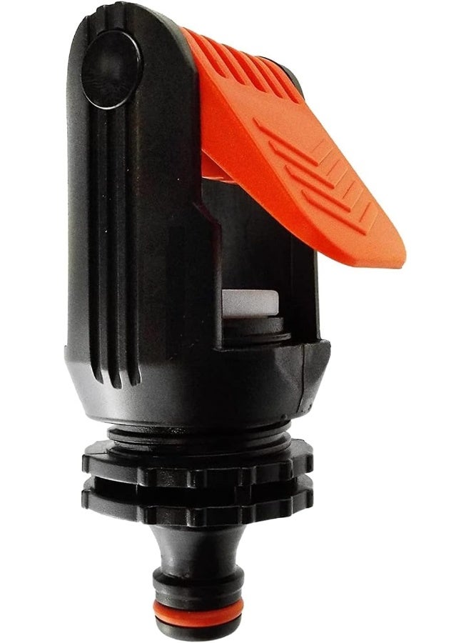 Royal Apex Kitchen Mixer Tap To Garden Hose Pipe Connector With Adjustable Nozzle Indoor Outdoor Universal Click-Lock Adaptor Pack Of 2 - Image 3