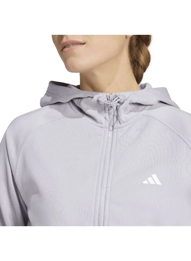 adidas قمصان تدريب رمادية