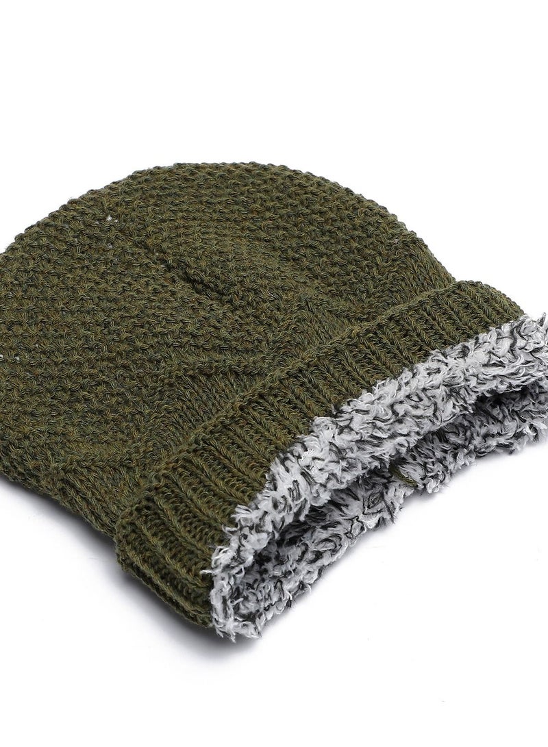 Caesar Mens Wool Ice Cap - Image 2