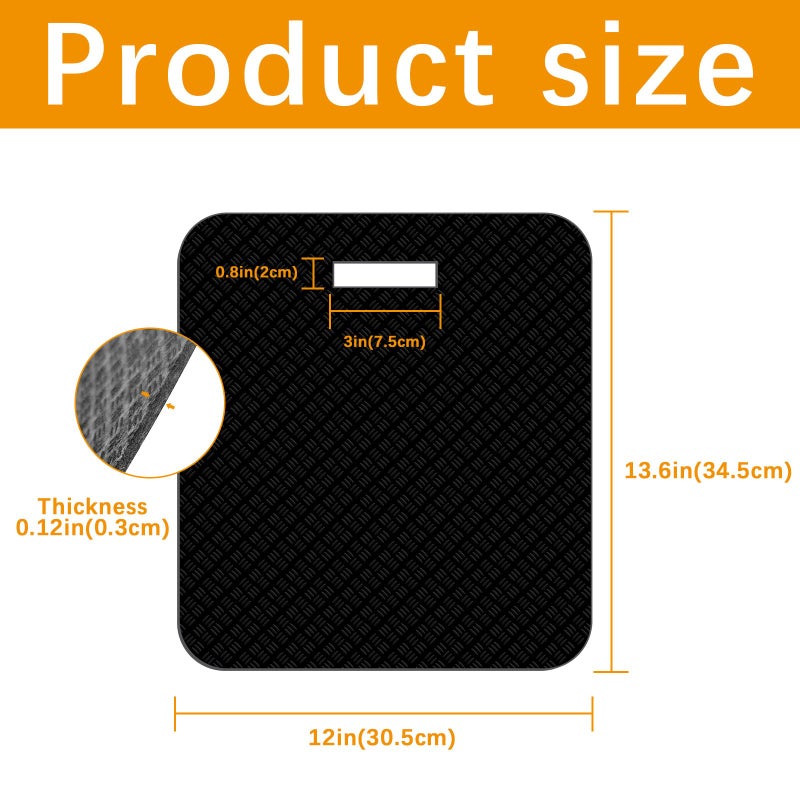 Anpuimult 4 PCS Heat Resistant Mat with Sliding Function for Air Fryer Mat,12 * 14in Countertop Protector Mat Coffee Maker Mat and Oven,Suitable for most kitchen Electric appliance - Image 2
