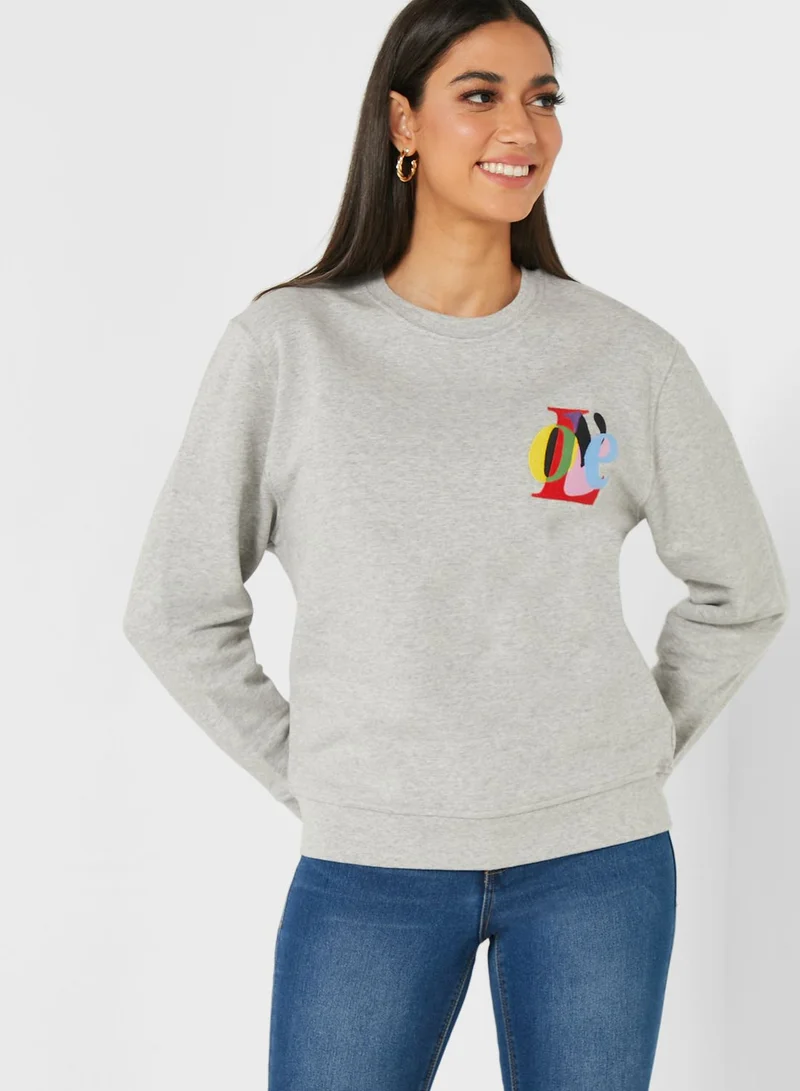 French Connection Graphic Sweatshirt