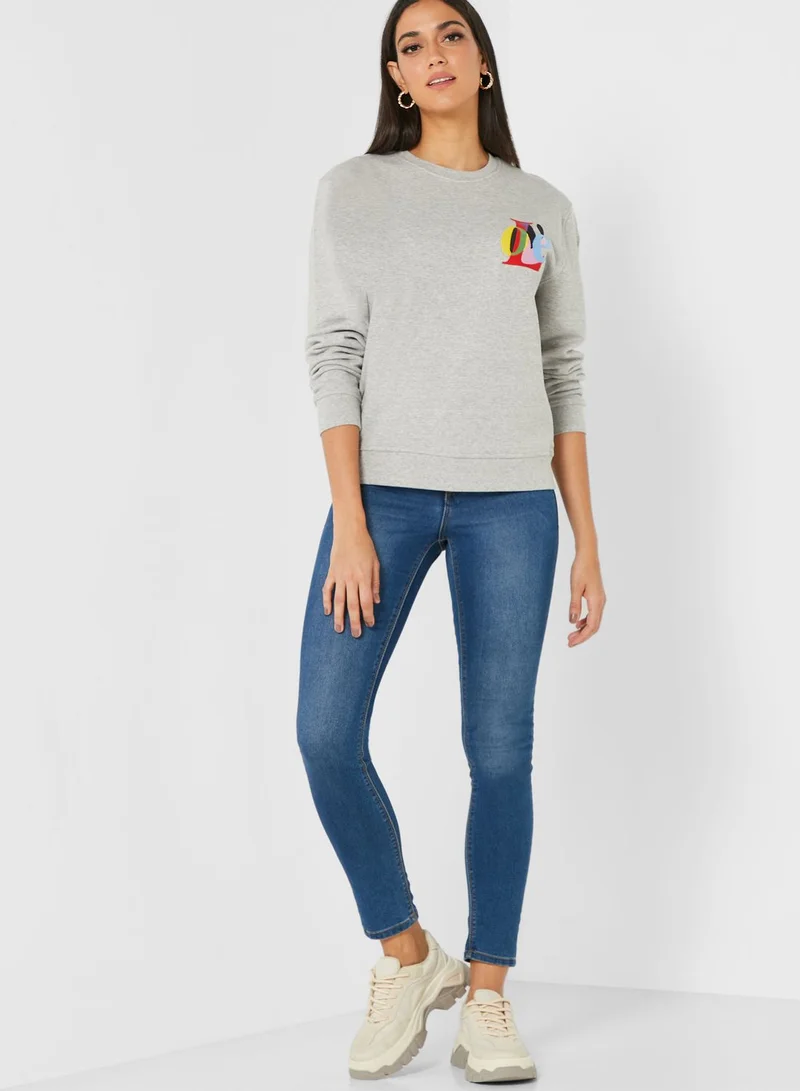 French Connection Graphic Sweatshirt
