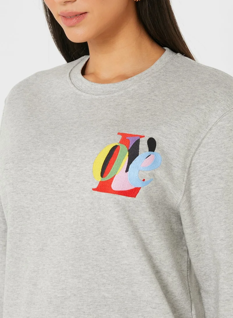 French Connection Graphic Sweatshirt