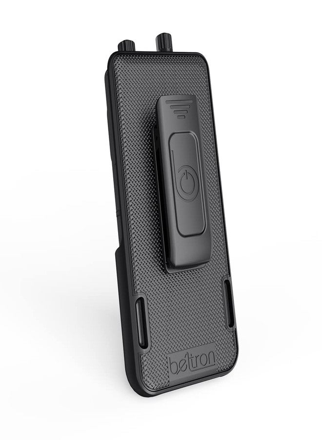 حامل مشبك حزام BELTRON Sonim XP5Plus المنزلق، جراب مشبك حزام دوار شديد التحمل لهاتف Sonim XP5 Plus XP5900 (AT&T FirstNet) - متين وموثوق وخفيف الوزن - Image 4