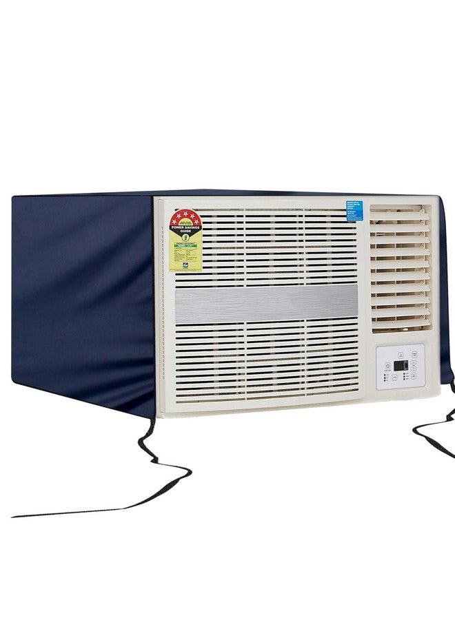 The Furnishing Tree The Furnishing Tree Window AC Cover 1.5 ton Waterproof and dustproof Polyester Blue Color  - Image 3