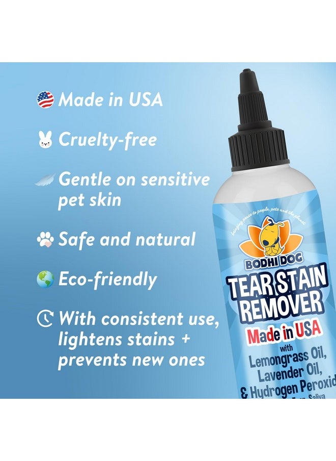 Bodhi Dog - Tear Stain Remover | Removes Dog & Cats Tears, Saliva & Mucus Stains | Safe Gentle Solution For Fur And Delicate Coats | Made In Usa, 8Oz - Image 1