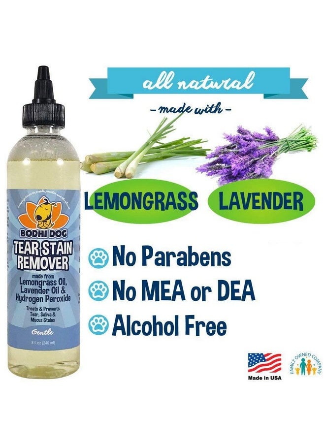 Bodhi Dog - Tear Stain Remover | Removes Dog & Cats Tears, Saliva & Mucus Stains | Safe Gentle Solution For Fur And Delicate Coats | Made In Usa, 8Oz - Image 1