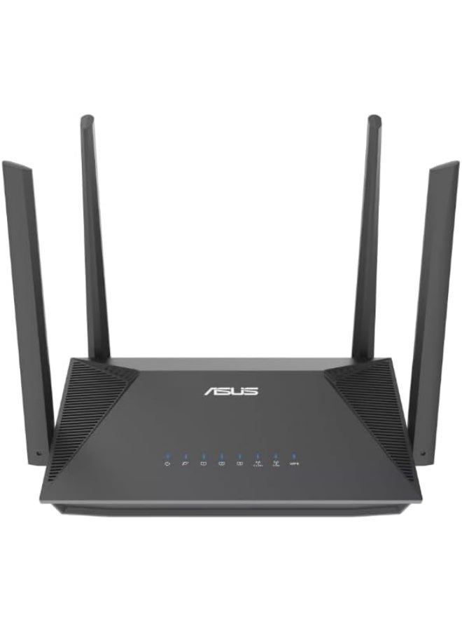 RT-AX52 Pro (AX3000) Dual Band WiFi 6 Extendable Router, Instant Guard, Parental Control Scheduling, Built-in VPN, AiMesh Compatib - Image 1