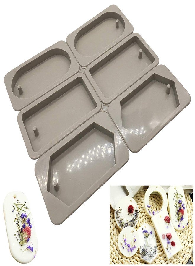 KOOTIPS Silicone Wax Molds, KOOTIPS Resin Jewelry Molds Making with Hanging Hole for DIY Jewelry Craft Making - Image 1