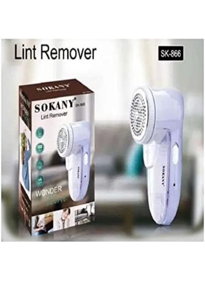 sokany Sokany Electric Rechargeable Lint Remover – Blue, Model SK-866  - Image 3