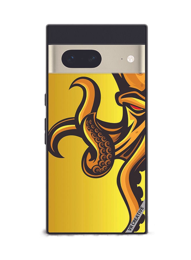 VR CREATIVE Protective Case Cover For Google Pixel 7 Octopus Design Multicolour - Image 1