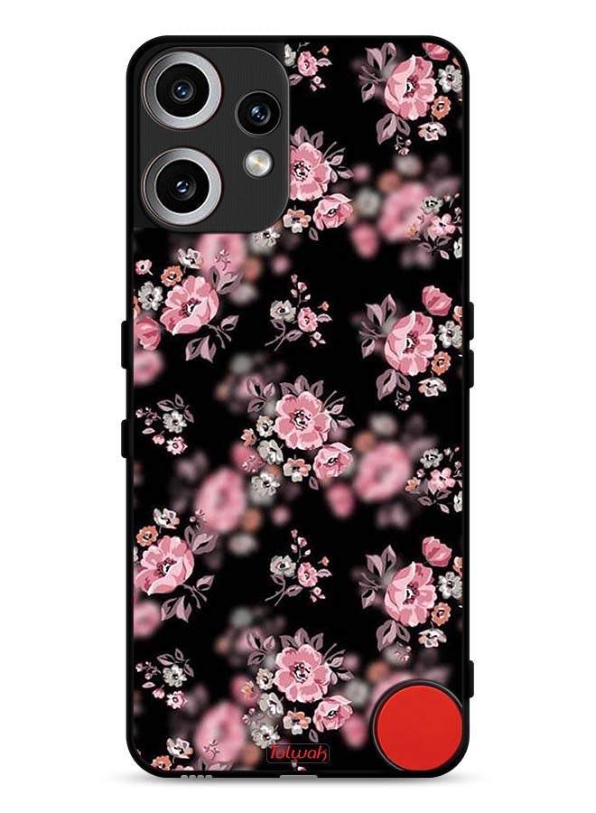 Tolwak Nothing CMF Phone 2 Pro Protective Case Cover Portrait Flowers Pattern - Image 1