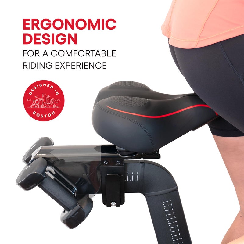 TrubliFit Replacement Extra Wide Seat for Original Peloton Bike & Bike+ and The Cross Training Bikes, Oversized Seat Cushion, Saddle Replacement for Women & Men, Accessory for Peloton - Image 4