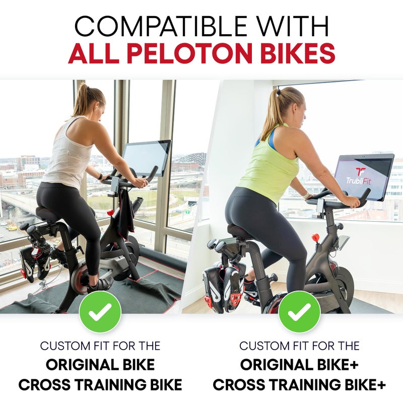 TrubliFit Replacement Extra Wide Seat for Original Peloton Bike & Bike+ and The Cross Training Bikes, Oversized Seat Cushion, Saddle Replacement for Women & Men, Accessory for Peloton - Image 3