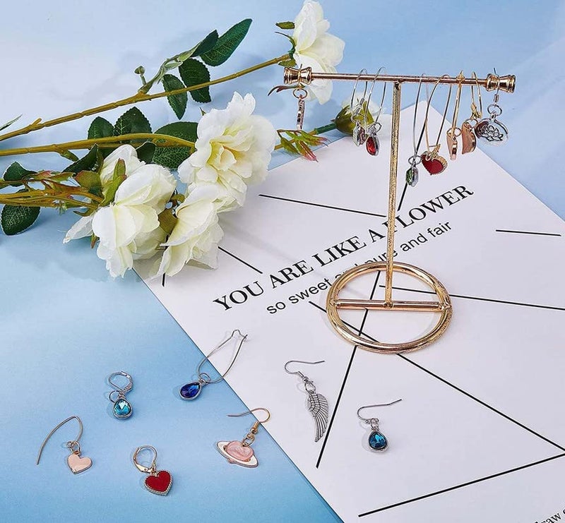 DIY Crafts DIY Crafts 190 Pcs, Gold, Kidney Ear Wires Lever Back Beading Hoop Earring Findings Fish French Earring Hook Earwire for DIY Dangle Earrings Jewelry Making Hypoallerge(190 Pcs, Gold)  - Image 5