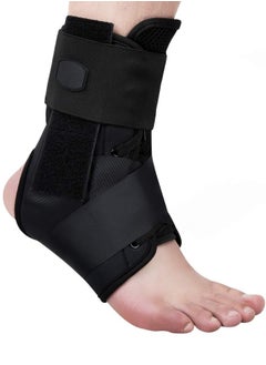 Ru syanl Ankle Brace for Women and Men Ankle Brace for Sprained Ankle Ankle Support Brace for Achilles Tendon Sprain Injury Recovery Lace up Ankle Brace for Running Basketball Volleyball Football  - Image 1