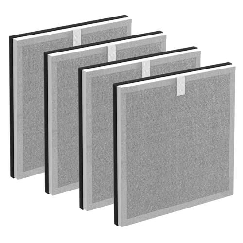 WILERDA 4-Pack 3-in-1 Purezone Replacement Filter, Compatible with Pure Enrichment PureZone Air Purifier, H13 Grade True HEPA Filter, Part#PEAIRFIL - Image 1
