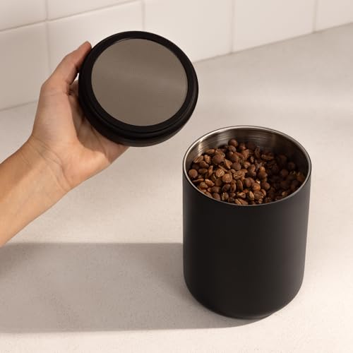 Fellow Atmos Electric Vacuum Canister & Storage Container - Airtight Coffee & Food Storage Containers - Coffee Containers - (Matte Black, 0.7 Liter) - Image 5