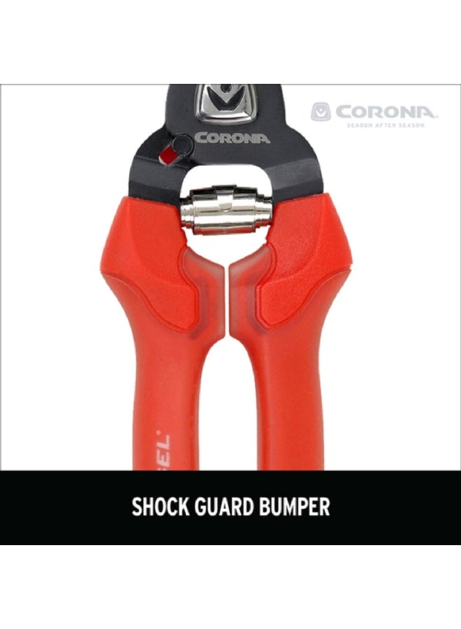 Corona Comfort Gel Bypass Pruner with Ergonomic Non-Slip Handle Red and Black 3/4 Inch BP 3214D - Image 4