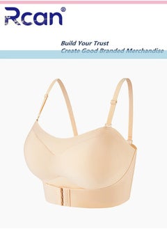 Strapless Bra for Women Front Buckle Lift Bra No Rims Non-Slip Invisible Seamless Removable Shoulder Straps Tube Top Ladies Sweet and Comfortable Underwear for Wedding Sling One-Shoulder Dress - pzsku/Z35002D5DB5A1BDBB3CEFZ/45/_/1699607149/5742c70a-fde0-4b41-9e03-e92877c5dc83