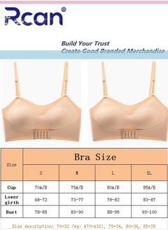 Strapless Bra for Women Front Buckle Lift Bra No Rims Non-Slip Invisible Seamless Removable Shoulder Straps Tube Top Ladies Sweet and Comfortable Underwear for Wedding Sling One-Shoulder Dress - pzsku/Z35002D5DB5A1BDBB3CEFZ/45/_/1699607151/472032c3-9ea0-4df2-ad27-bfc67c2195ee