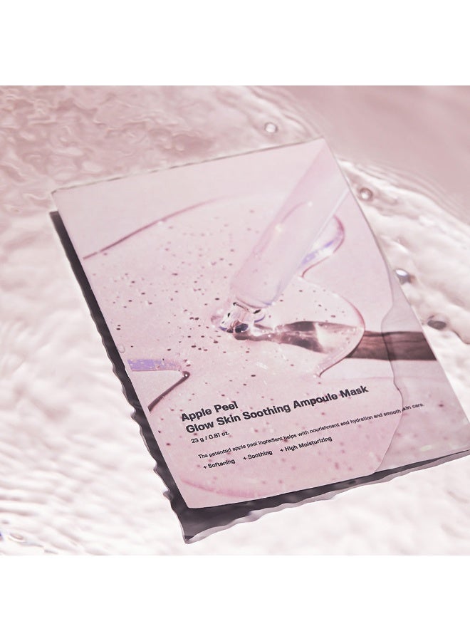 SUNGBOON EDITOR Apple Peel Glow Skin Soothing Ampoule Mask 23ml*10pcs - Image 3