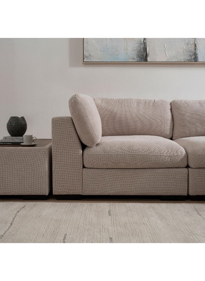 Pan Home Beact Armless Sofa - Beige  - Image 3