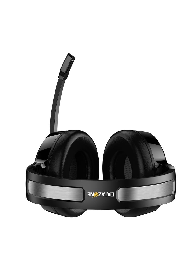 Datazone Wired Gaming Headset in Black Color with RGB Lighting, Noise Cancelling, and High-Precision Surround Sound – Compatible with PS5, PS4, PC, XBOX – High Quality and Designed for Gaming Enthusiasts - Image 4