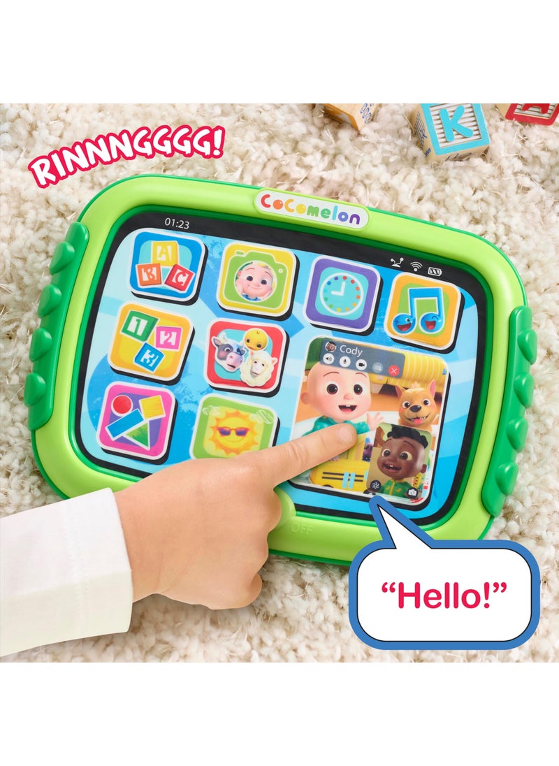 Just Play Just Play CoComelon Learning Tablet, 60+ Learning Phrases, Sing-Along to The “The Alphabet Song, Kids Toys for Ages 18 Month  - Image 3