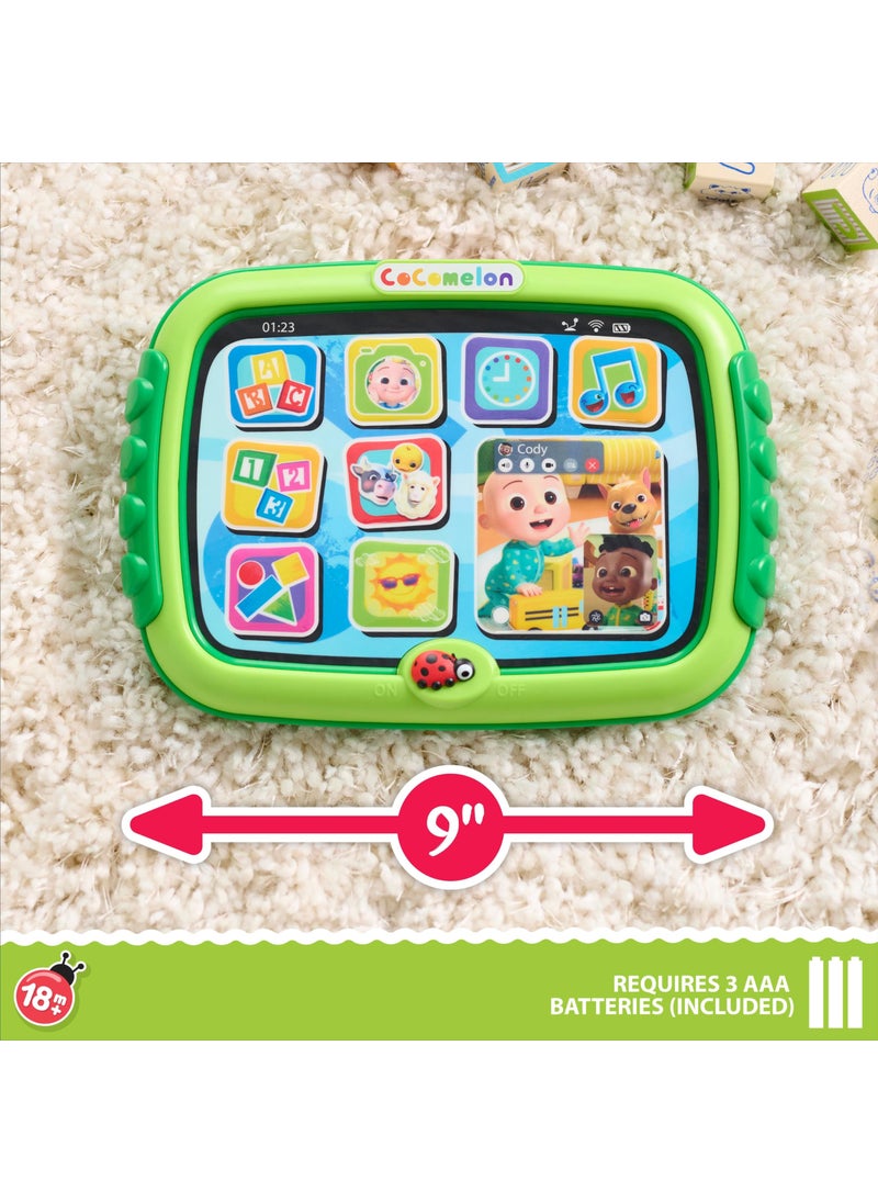 Just Play Just Play CoComelon Learning Tablet, 60+ Learning Phrases, Sing-Along to The “The Alphabet Song, Kids Toys for Ages 18 Month  - Image 5