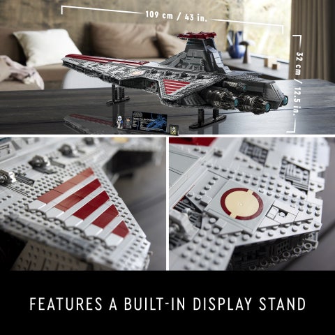LEGO Star Wars Venator-Class Republic Attack Cruiser 75367 (Age 18+, 5374 Pieces) - Image 3