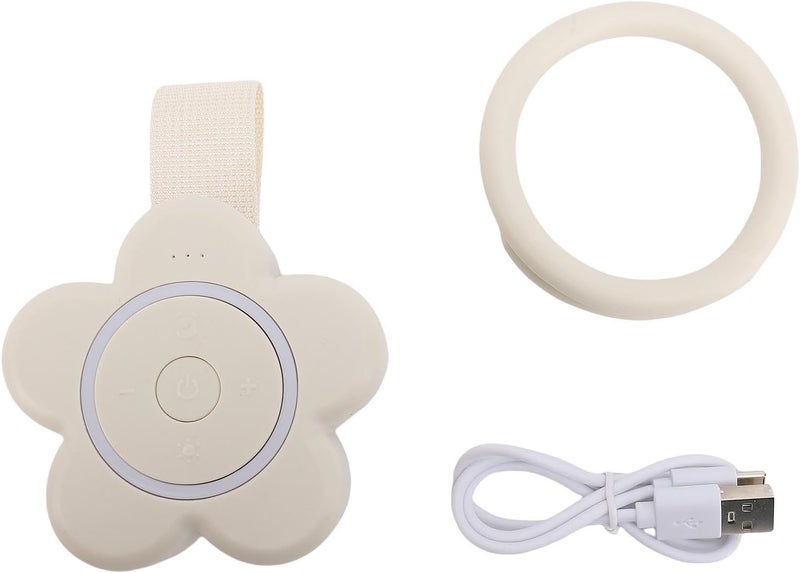 Portable White Noise Sleep Aid with Timer and Music for Babies. Highquality Plastic, White Noise Sleep Aid with 4 Intensity adjustments. - Image 4
