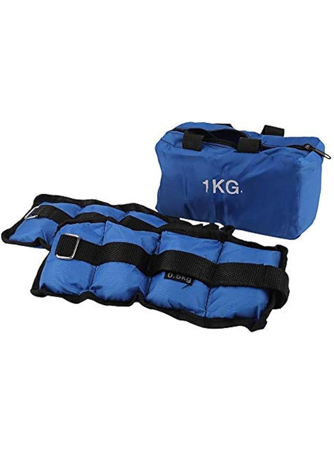 Generic Sand bags for foot and arm exercises 1KG MF092 BLU 1KG