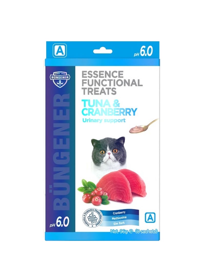 ESSENCE FUNCTIONAL URINARY SUPPORT TREATS TUNA & CRANBERRY