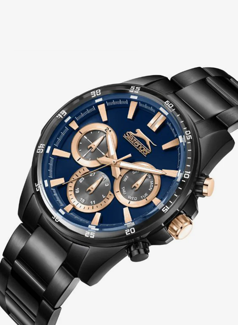 Slazenger  Men's Metal Multi Function Watch SL.9.2456.2.06 - 43 mm for Men | Best Price UAE