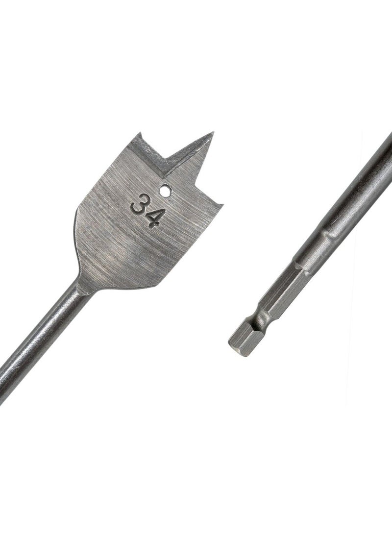 TOPSHOP TH03128 Bit Handle Wood Leaf Butterfly Drill Bit 34 mm  - Image 2