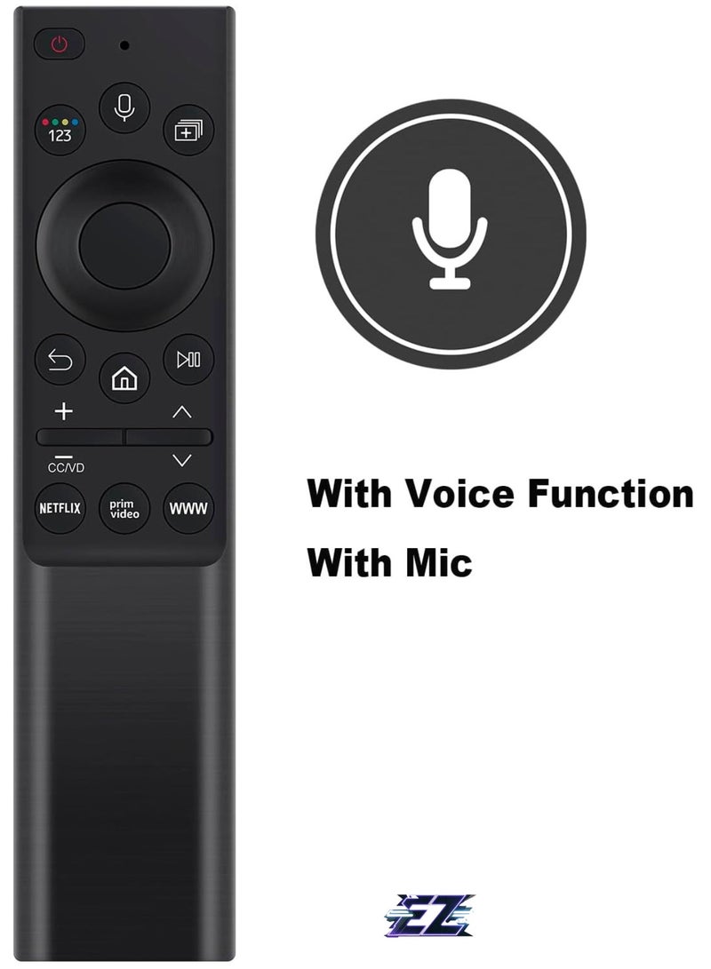 Replacement Remote Control BN59-01350C Compatible with Samsung Smart TV UN85AU8000 UN75AU8000 UN65AU8000 UN55AU8000 UN43AU8000 UN50AU8000 UN70AU8000 UN85AU8000FXZA UN75AU8 000FXZA UN43AU8000FXZA with battery