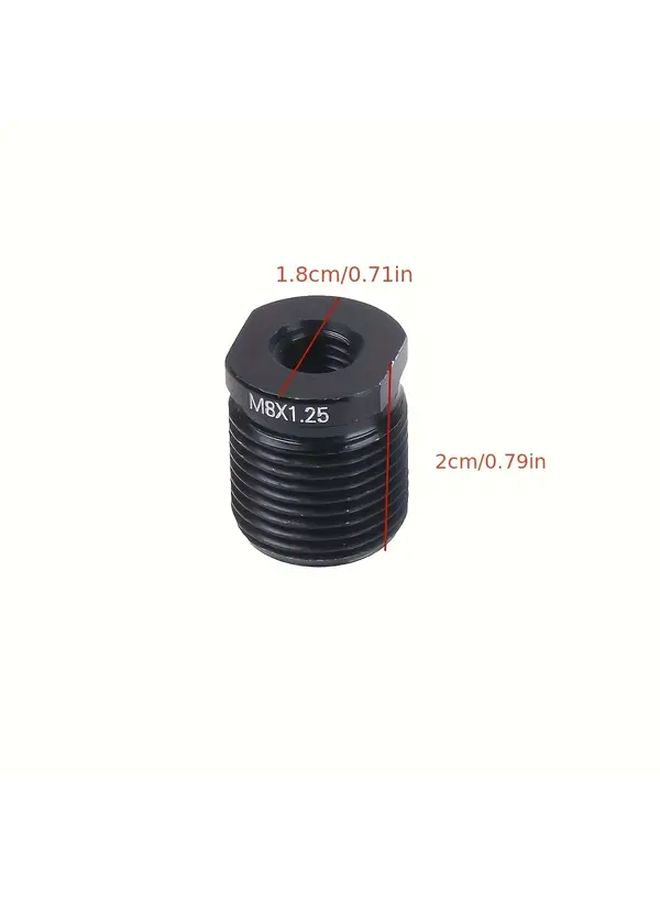 Aluminum Alloy Gear Shift Adapter Connector Nut Kit 5 Packs - Image 2