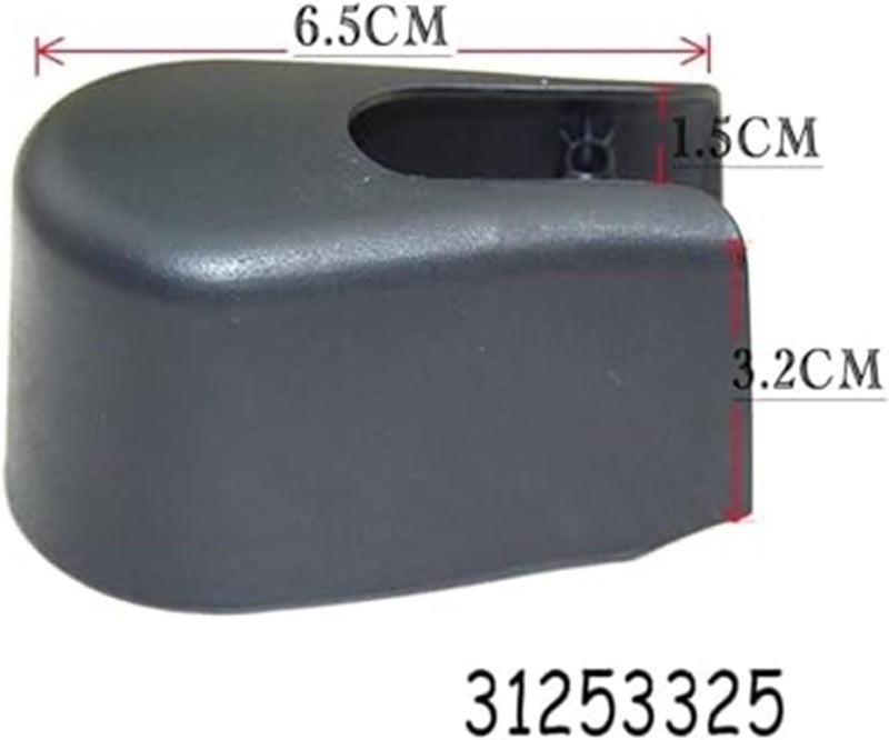 Wivplex Rear Windscreen Wiper Arm Nut Cap Cover for Volvo - Image 2