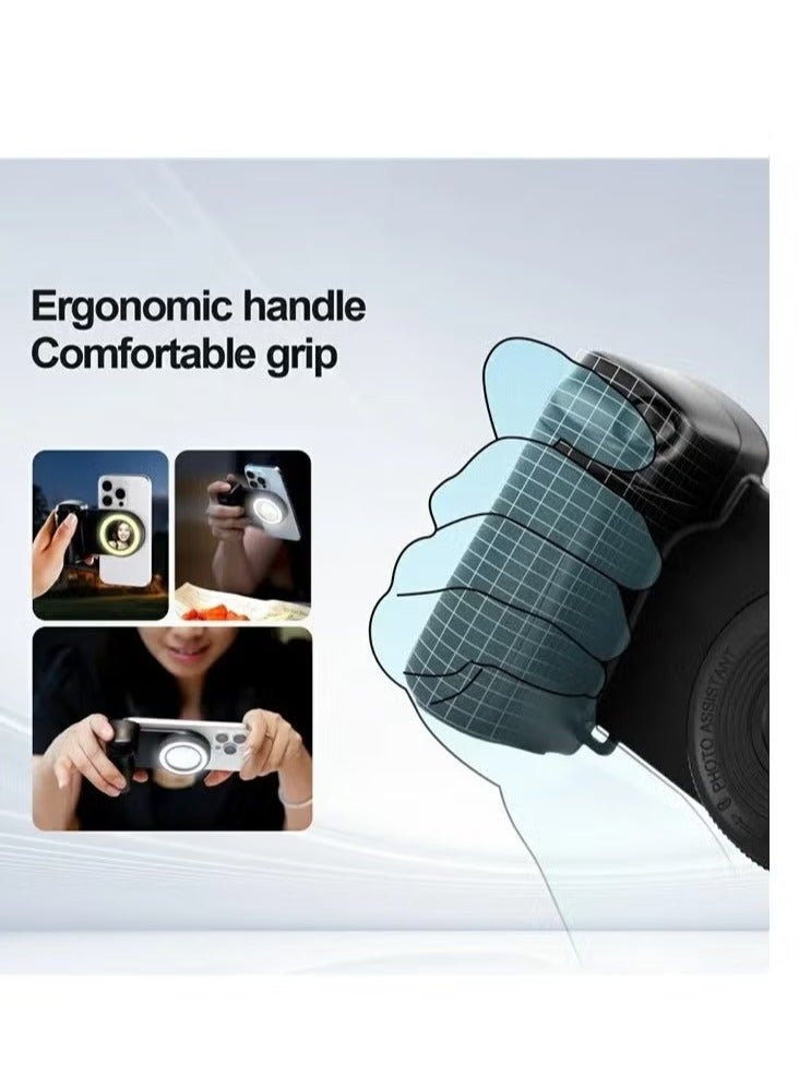 MIGOFAST BBC 9 Magnetic Selfie Light Aid For Smartphones  LED Video Ring Light With Adjustable Brightness & Bluetooth Remote  Rechargeable Magnetic Clip On Fill Light For Vlogs Reels Video Calls & Selfies  Portable Phone Ring Light for Android & iPhone - Image 3