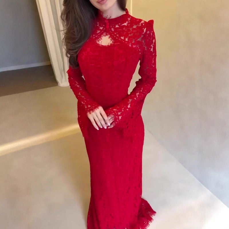 شيكبوينت فساتين دانتيل نسائية - Image 1