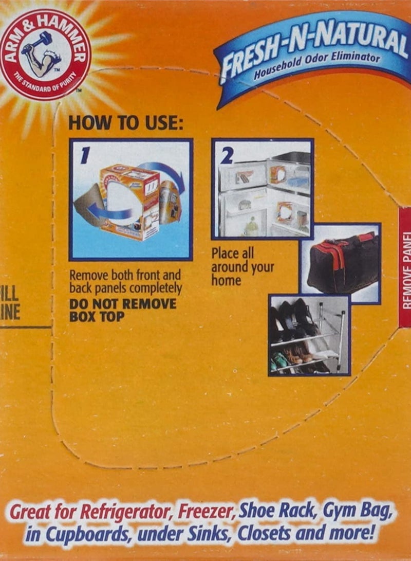 آرم آند هامر عبوتين من بيكربونات الصوديوم فريش ان ناتشورال لإزالة الروائح بالمنزل 340 جم - Image 3